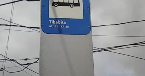 PARADERO SITP BARRIO TIBABITA  326A01